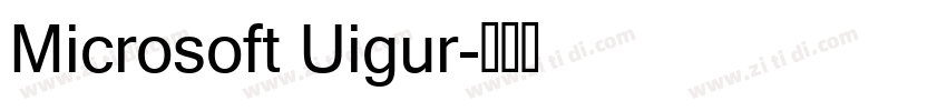 Microsoft Uigur字体转换